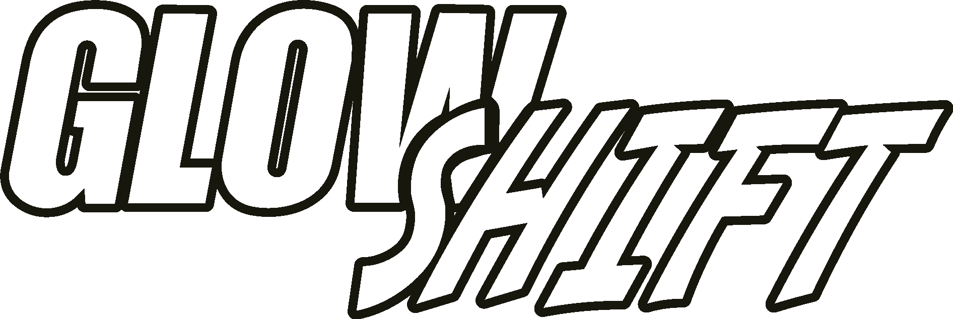 Glow Shift Logo Vector Logo